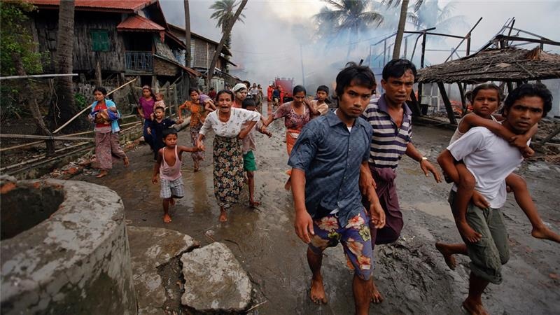 مشکلات اجتماعی و اقتصادی میانمار