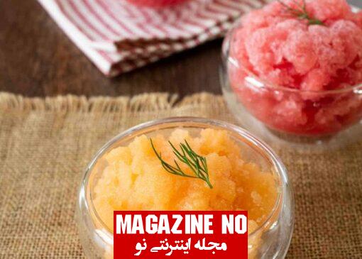 طرز تهیه سوربه هندوانه، خربزه و طالبی با عالی ترین روش ممکن