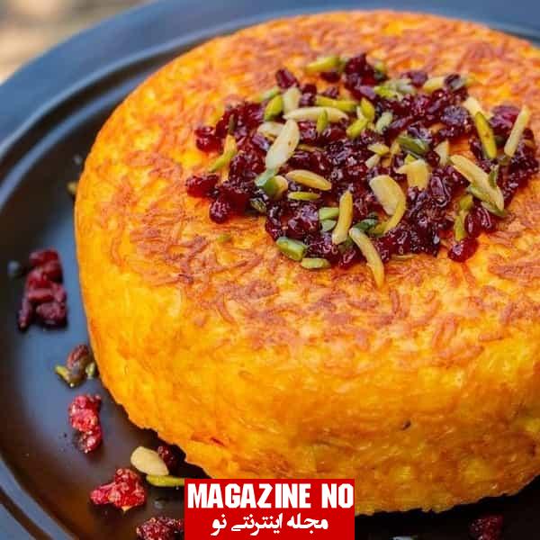 طرز تهیه ته چین آلو و اسفناج با مرغ؛ خوشمزه و مجلسی با دستور پخت اصیل 