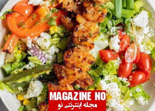 طرز تهیه میگوکبابی با سبزیجات با بهترین دستور پخت