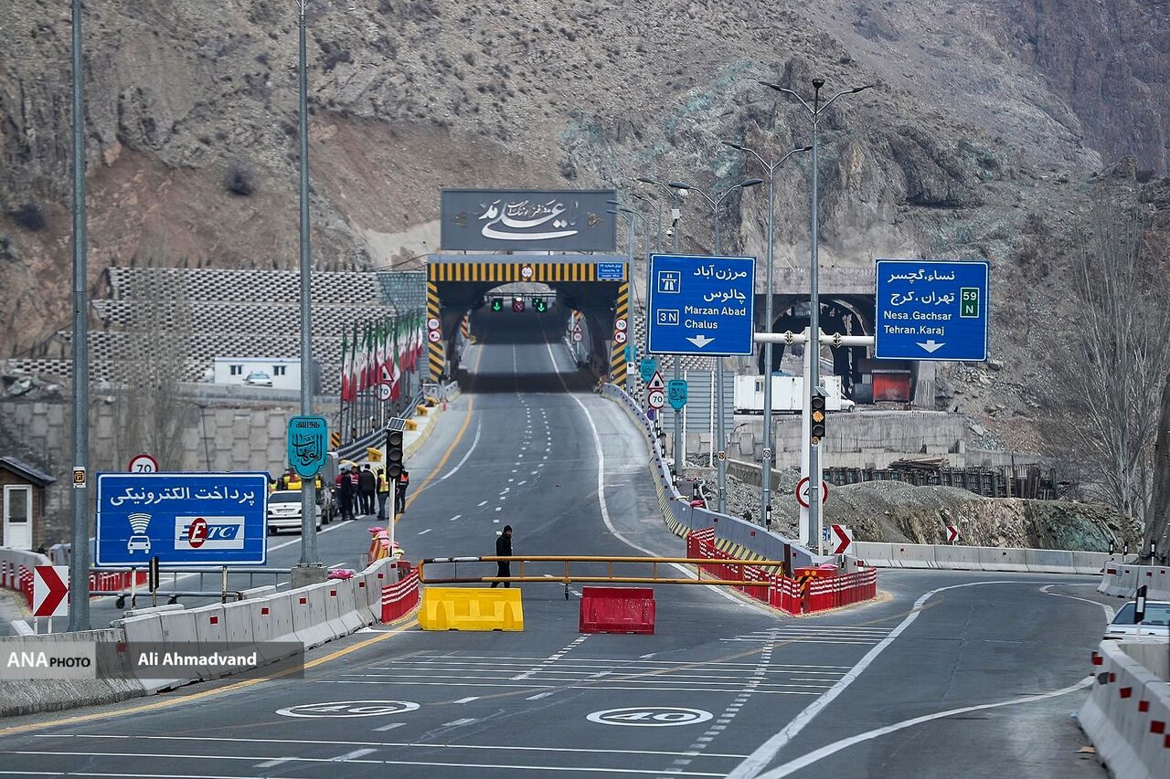 ممنوعیت تردد در جاده چالوس و آزادراه تهران-شمال از امروز