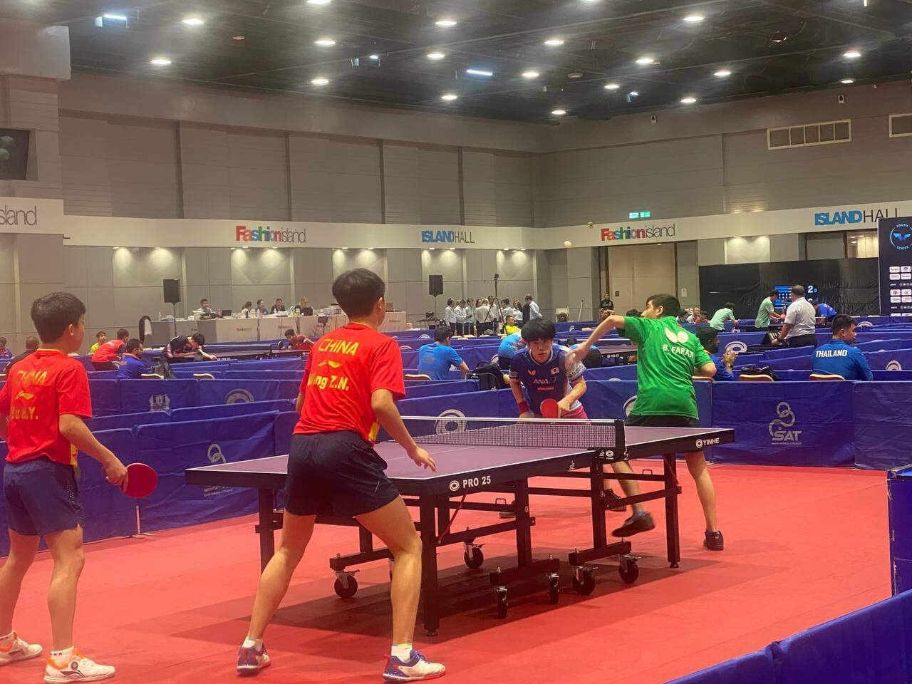 🏓 صعود تاریخی بنیامین فرجی به نیمهنهایی دوبل استار کانتندر تایلند
