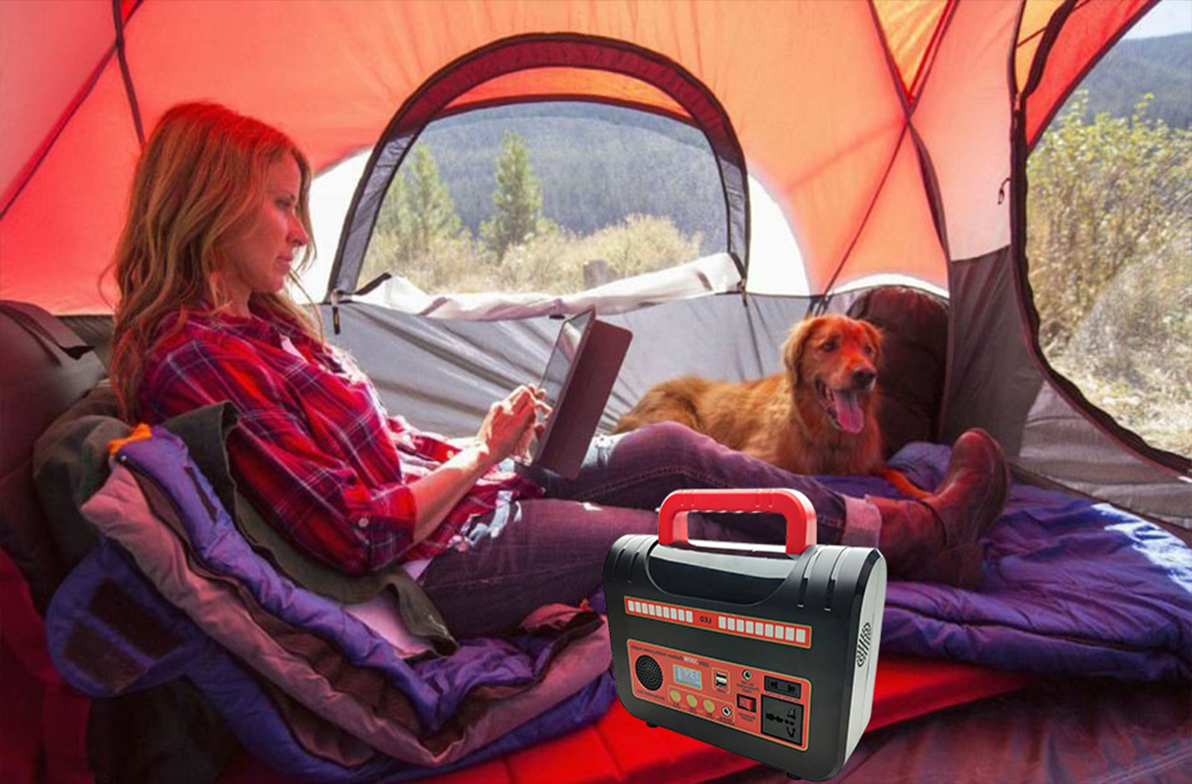 برق سیار با پاور استیشن قابل حمل + راهنمای انتخاب و خرید پاور بانک خورشیدی - فروشگاه اینترنتی لایت ایران