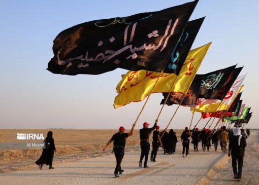 حضور ۳۲ خادم گیلانی در راهنمایی زائران اربعین حسینی در سامرا