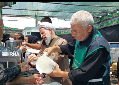 موکب حضرت فاطمه زهرا (س): قطره‌ای از اقیانوس عاشقان حسینی در مسیر کربلا