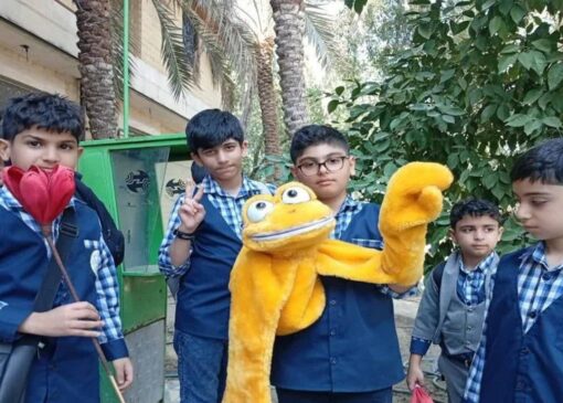 تصاویر دلنشین از شور و نشاط کودکان لارستانی در روز جهانی کودک