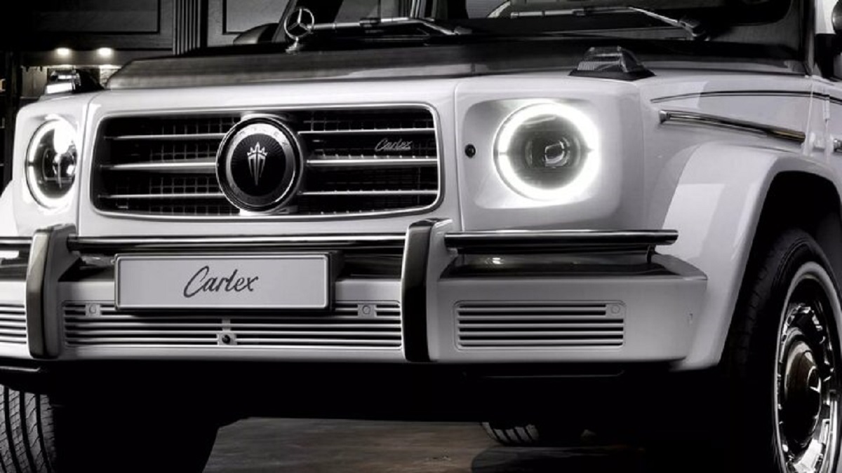 تزئین مرسدس بنز با پودر الماس و پوست کروکودیل / شاسی‌بلند ۱۷۰ میلیارد تومانی(+عکس)