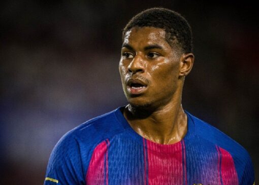 گل چهارم بارسلونا به المپیاکوس توسط رشفورد (فیلم)