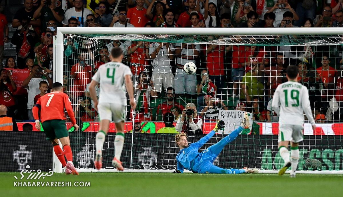 واکنش تماشایی کلهر؛ مهار پنالتی رونالدو