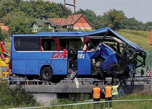 ۳ کشته و ۳۵ زخمی در تصادف اتوبوس در صربستان