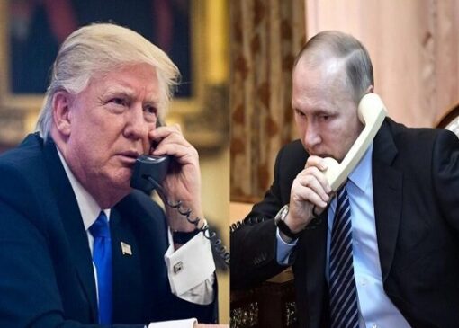 ترامپ: در حال گفت و گو با پوتین هستم!