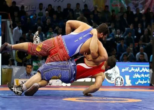 مصطفی نجفی فاتح بازوبند پهلوانی آسیا شد