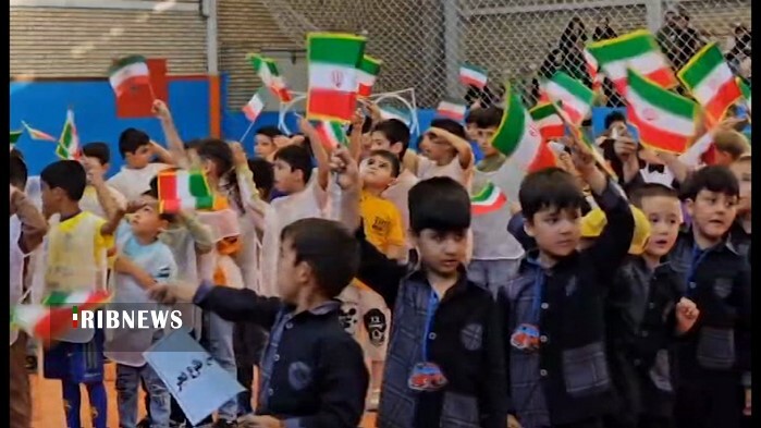 برگزاری پرشور جشنواره مینی‌المپیک با شرکت کودکان در قم