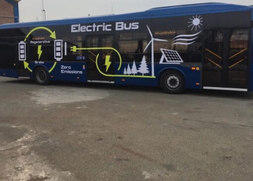 تردد ۱۵ دستگاه اتوبوس برقی در اصفهان