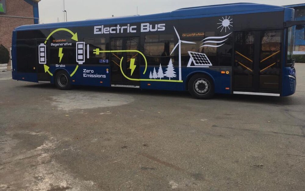 تردد ۱۵ دستگاه اتوبوس برقی در اصفهان