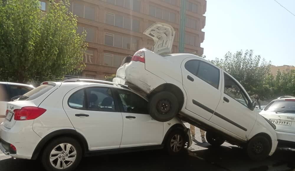 تصادفی عجیب در یکی از محلات بندرعباس