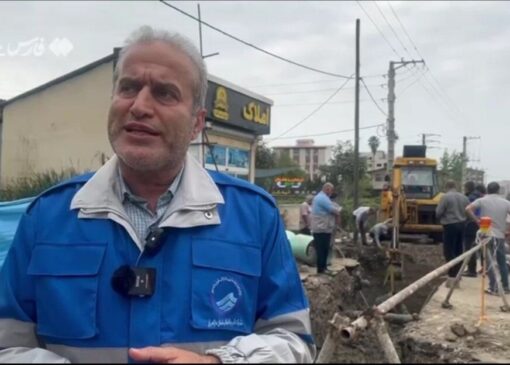 پروژه تعویض لوله‌های پمپاژ آب نوشهر و چالوس کلید خورد