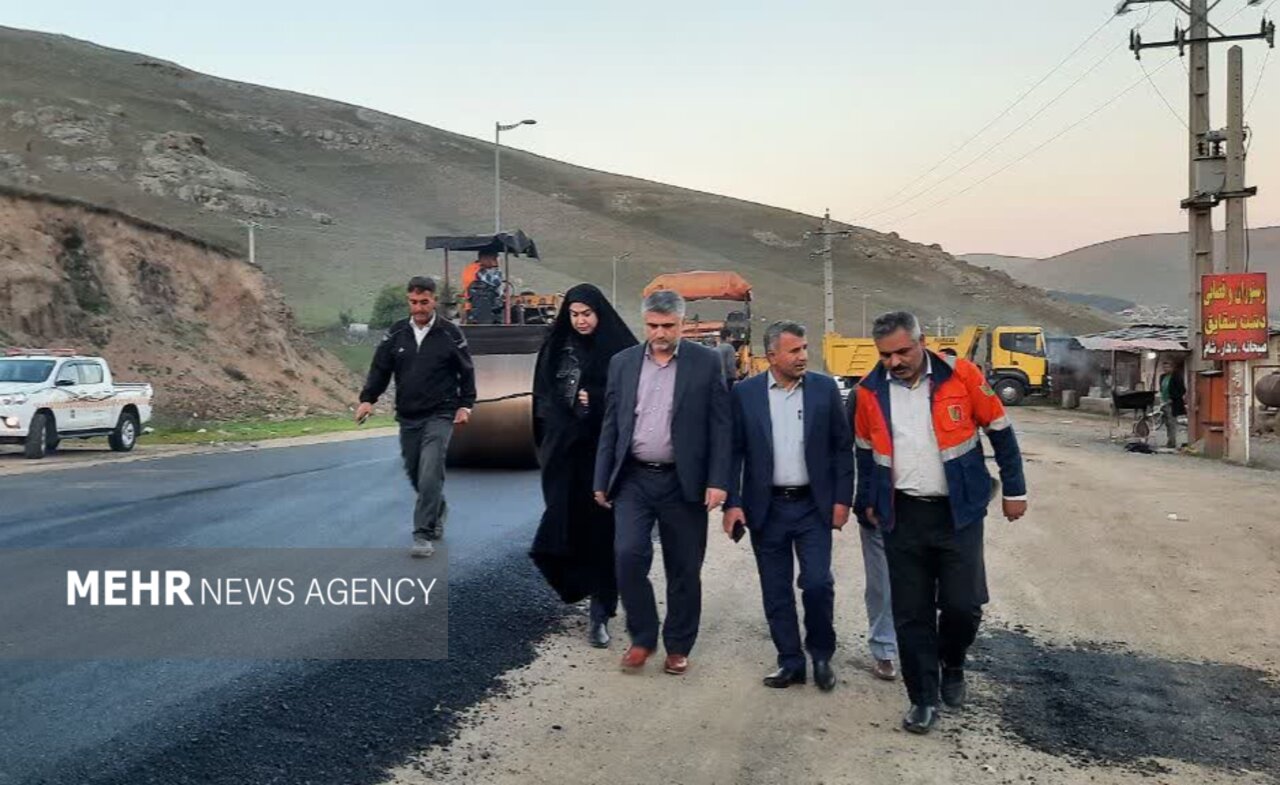 آغاز عملیات روکش آسفالت محور اسالم به گردنه الماس به گفته جمشیدی