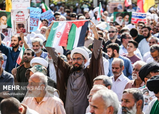 برگزاری راهپیمایی «بشارت نصر» در شهر قم
