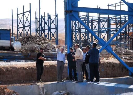 بازدید معاون عمرانی استاندار کرمانشاه از پروژه‌های مسکن ملی