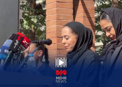 غم‌نامه دختر محمد کاسبی در فراق پدر: اشک‌ها در مراسم تشییع