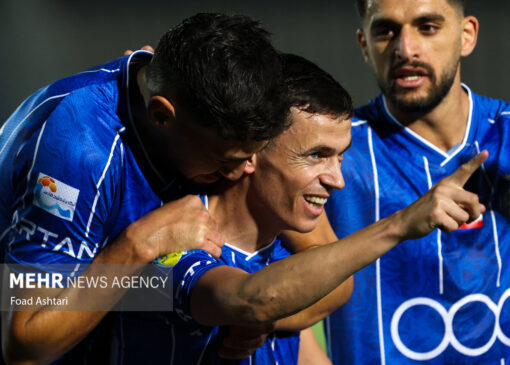 پیروزی استقلال در نیمه اول بازی با الوحدات اردن