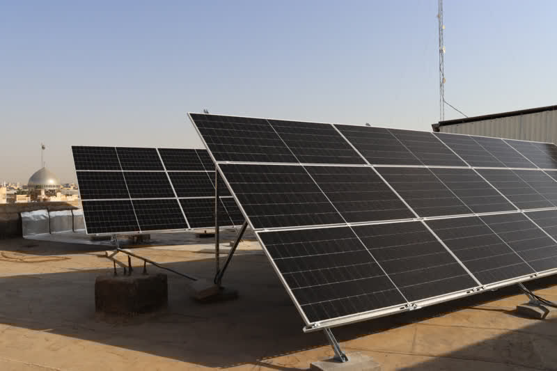 مرکز نور فاز نخست نیروگاه خورشیدی ۵۰ کیلوواتی خود را افتتاح کرد