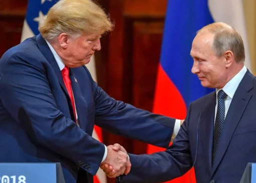 ترامپ: پوتین به من به خاطر صلح در خاورمیانه تبریک گفت