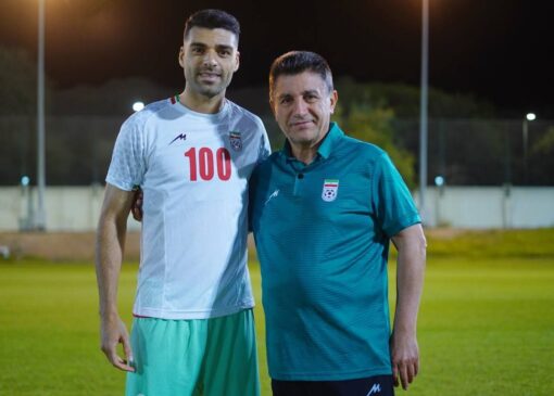 عکس خاص مهدی طارمی در کنار قلعه نویی