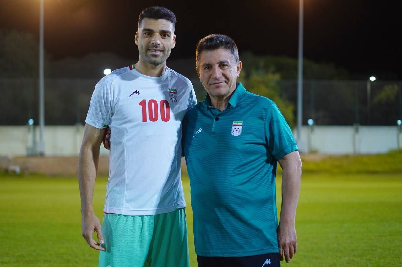 عکس خاص مهدی طارمی در کنار قلعه نویی