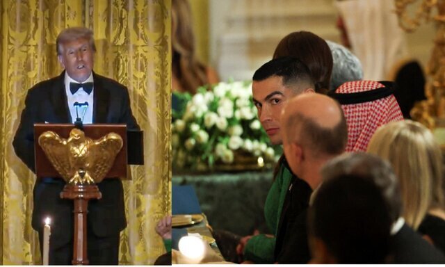 واکنش عجیب ترامپ به دیدار با رونالدو!