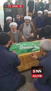 مراسم تشییع پیکر فرزند کاظم صدیقی