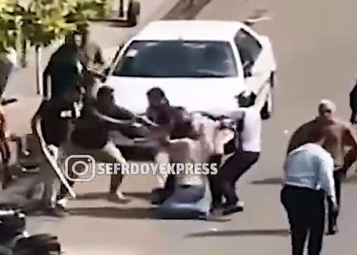 حرکت کشتی کچ در درگیری گروهی خیابانی!