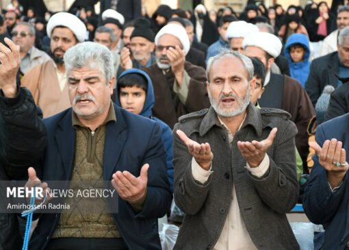 نماز باران در زنجان با حضور پرشور مردم اقامه شد