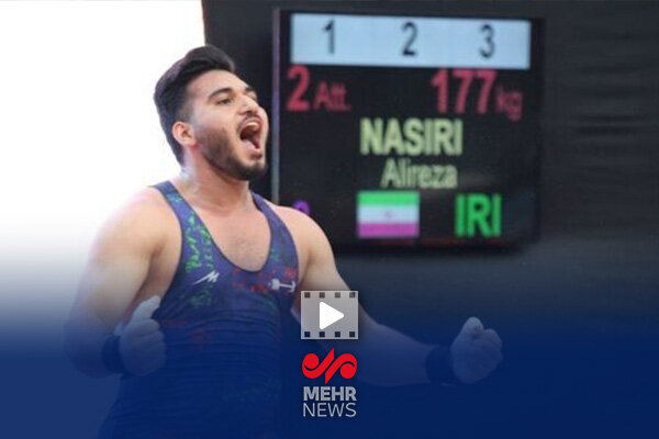 علیرضا نصیری در دو ضرب مدال نقره گرفت