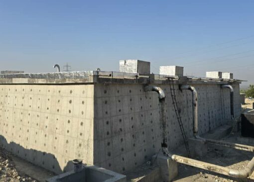 بردستانی: مخزن ۲ هزار مترمکعبی ذخیره آب در دالکی ۷۰ درصد پیشرفت دارد