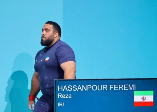 حسن پور در یک‌ضرب وزنه برداری چهارم شد