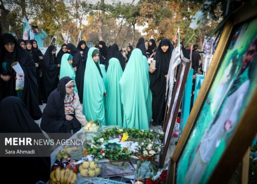 مراسم سومین سالگرد شهدای امنیت در مشهد