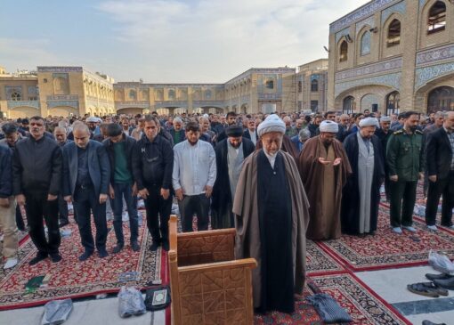 نماز باران در آستان حضرت عبدالعظیم حسنی(ع) اقامه شد