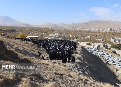 اقامه نماز باران در اراک