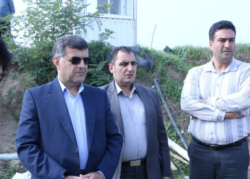 حیدری نژاد: سد لاستیکی انبارسر آبیاری شالیزارها را تقویت می‌کند