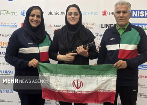 مهلا سمیعی اولین دختر مدال آور ایران شد/ کسب چهارمین مدال در تیراندازی