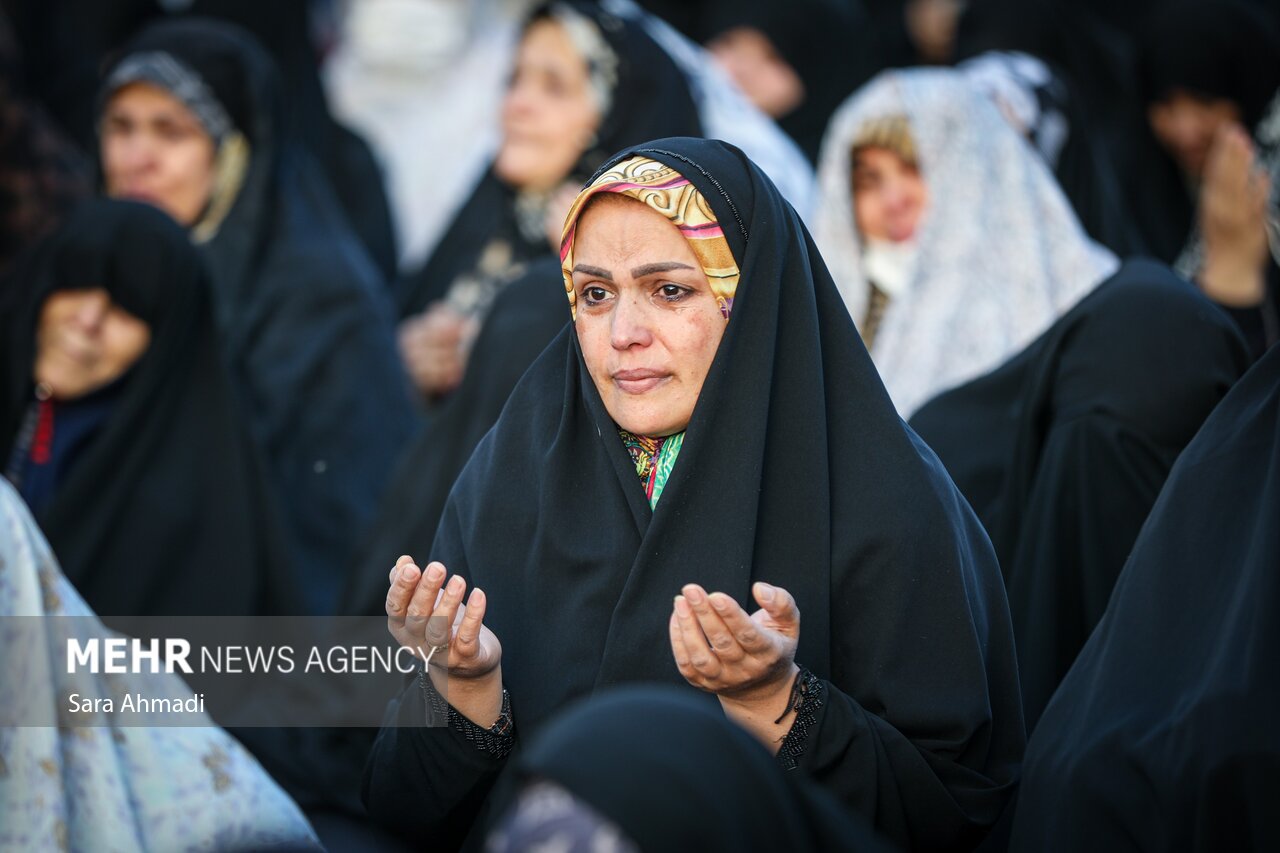 برگزاری نماز باران سمنانی‌ها در مصلای امیرالمومنین(ع)