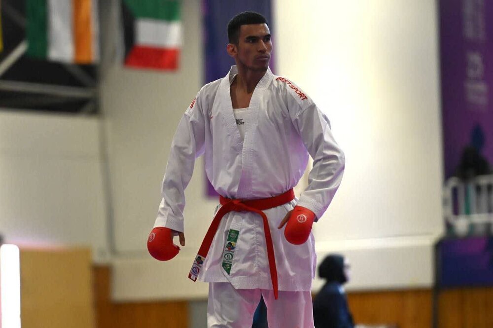 مرتضی نعمتی صاحب مدال نقره کاراته در بازی‌های کشورهای اسلامی شد