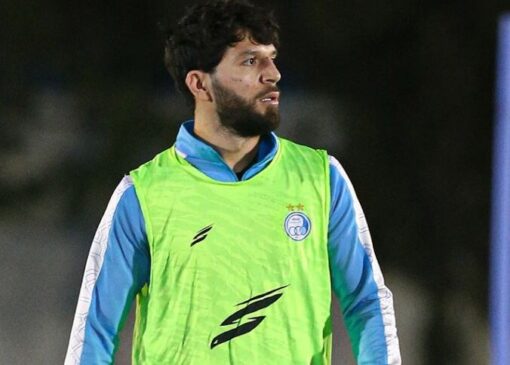 حضور ماشاریپوف در تمرینات گروهی استقلال